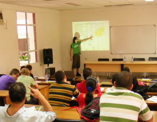 giving a tutorial in Santa Clara